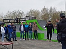 Депутаты Думы приняли участие в открытии спортплощадки на берегу Ангары 