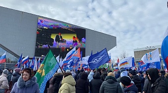 Депутаты Думы Иркутска приняли участие в митинге-концерте, посвященном воссоединению Крыма с Россией