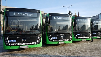 Новые автобусы распределены на маршруты в Ленинский округ и в отдаленные микрорайоны Иркутска