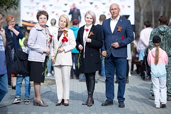 Депутат Светлана Кузнецова организовала праздничные мероприятия в избирательном округе № 1 в честь Дня Победы